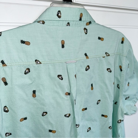 Sovereign Code Pineapple Button Down S/S Graphic Print Shirt Mens XL Hawaiian - Picture 5 of 12